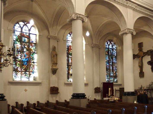 Glaskunst St. Bartholomeuskerk | Parochie Sint Jan de Doper Waalwijk en